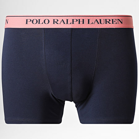 Polo Ralph Lauren - Lot De 3 Boxers Bleu Marine