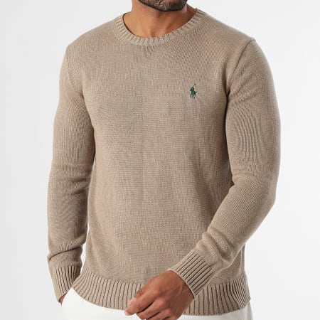 Polo Ralph Lauren - Pull Original Player Beige Foncé
