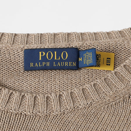 Polo Ralph Lauren - Pull Original Player Beige Foncé