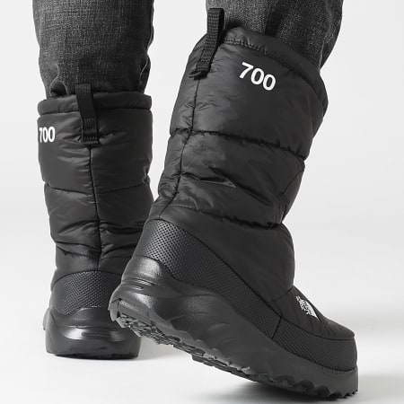 The North Face - Boots Nuptse Traction Bootie A8D90 Black - Ryses