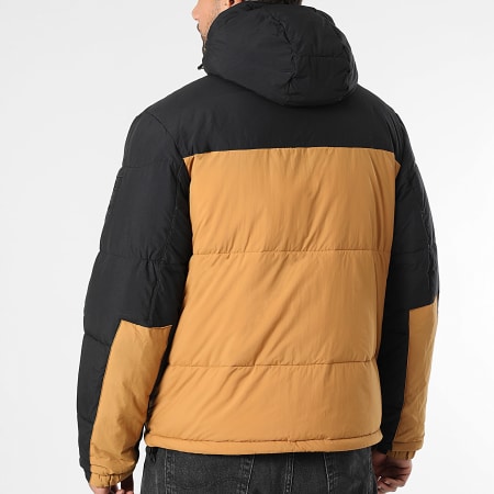 Timberland - A6267 Abrigo con capucha negro camel