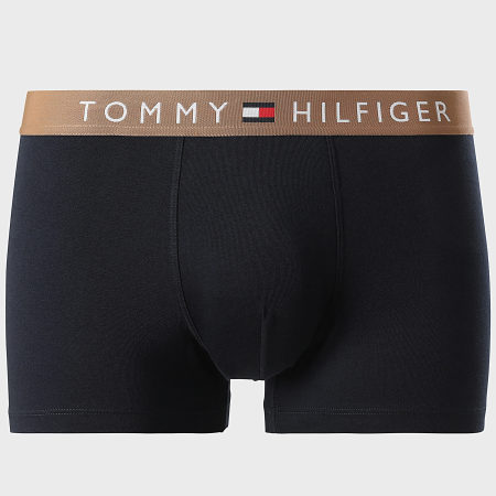 Tommy Hilfiger - Lot De 3 Boxers 3181 Bleu Marine Bleu Clair Beige Foncé