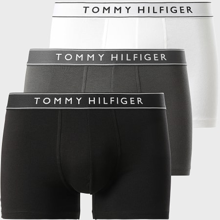 Tommy Hilfiger - Lot De 3 Boxers Everyday Essentials 3520 Noir Gris Blanc