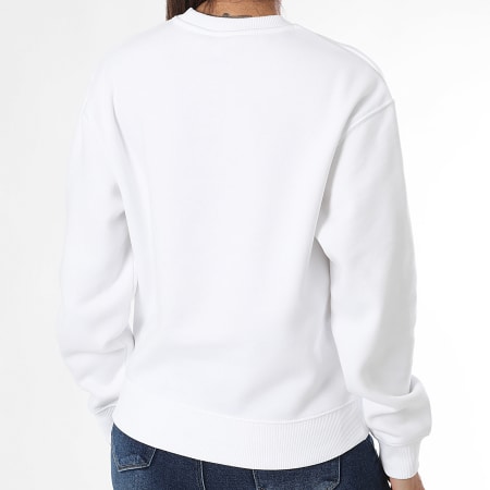 Tommy Hilfiger - Sweat Crewneck Femme Reg Corp Logo 9791 Blanc