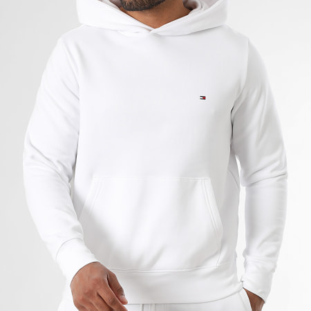 Tommy Hilfiger - Ensemble De Survetement Flag Logo 6440 Blanc