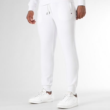 Tommy Hilfiger - Ensemble De Survetement Flag Logo 6440 Blanc
