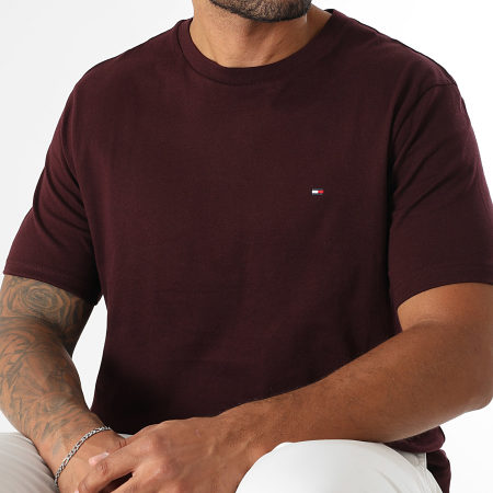 Tommy Hilfiger - Tee Shirt Essential Seasonal 9995 Bordeaux