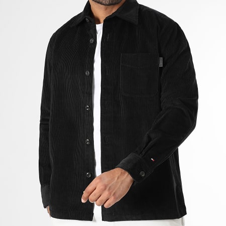 Tommy Hilfiger - Surchemise Relaxed Fit Côtelée Corduroy 0489 Noir