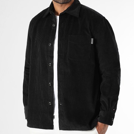 Tommy Hilfiger - Surchemise Relaxed Fit Côtelée Corduroy 0489 Noir