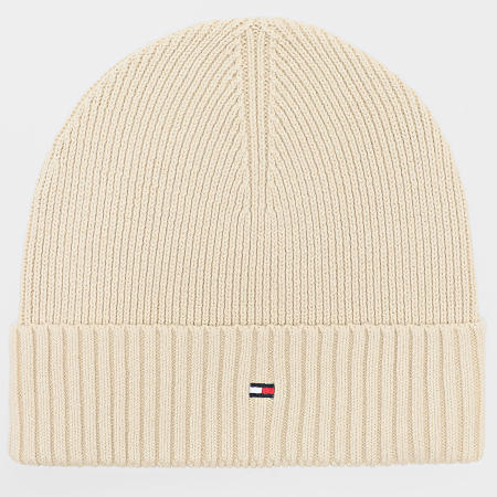 Tommy Hilfiger - Bonnet Flag Pima Cotton Beanie 2796 Beige Clair