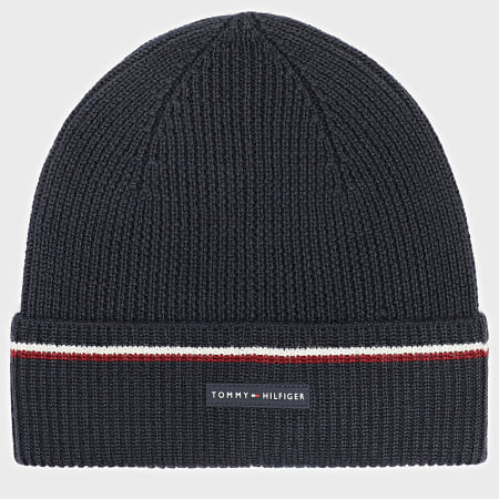 Tommy Hilfiger - Bonnet Signature Tape Wool Blend 3587 Bleu Marine