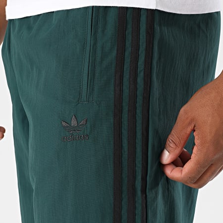 Adidas Originals - Pantalon Jogging A Bandes Firebird JY1335 Vert Bouteille Noir