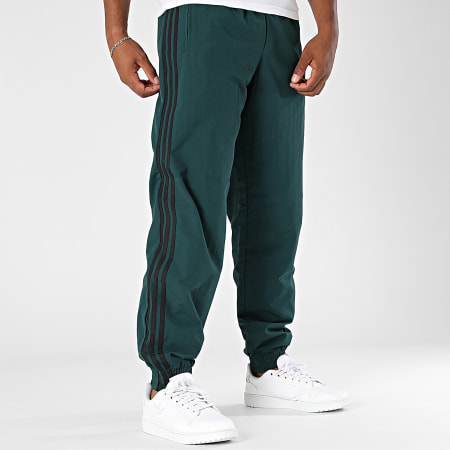 Adidas Originals - Pantalon Jogging A Bandes Firebird JY1335 Vert Bouteille Noir
