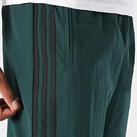 Adidas Originals - Pantalon Jogging A Bandes Firebird JY1335 Vert Bouteille Noir