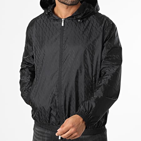 Armani Exchange - Hooded Zip Jacket XM001582-AF16628 Black - Ryses