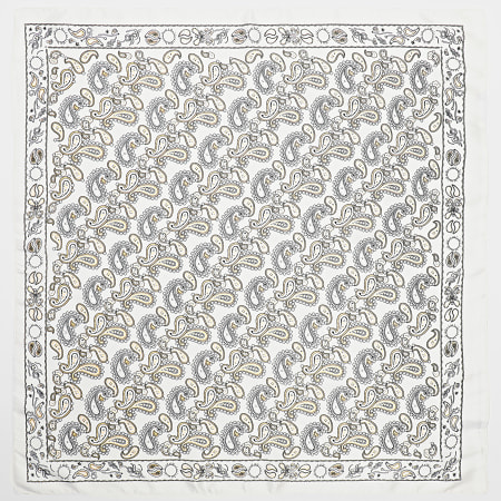 Classic Series - Pañuelo L36 Beige Negro Bandana