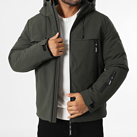 Kymaxx - Parka Capuche Vert Kaki