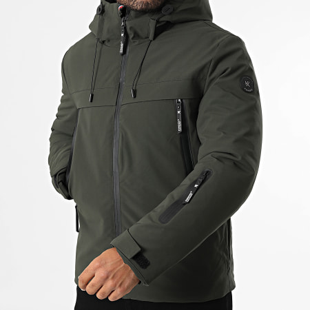 Kymaxx - Parka Capuche Vert Kaki