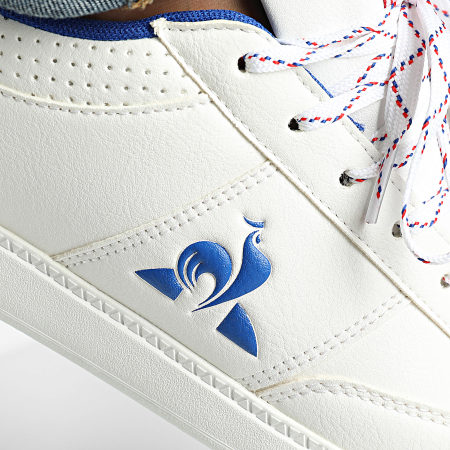 Le Coq Sportif - Baskets LCS Derby 1 2520538 Optical White Fiery Red