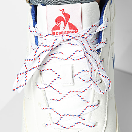 Le Coq Sportif - Baskets LCS Derby 1 2520538 Optical White Fiery Red
