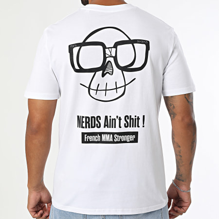 MMA GANG - Tee Shirt Oversize Large French MMA Blanc