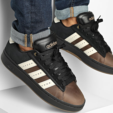 Adidas Sportswear - Baskets Grand Court Alpha 00s JS1829 Earth Strata Core White Core Black