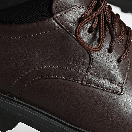 Clarks - Zapatos Berwick Lace Piel Marrón