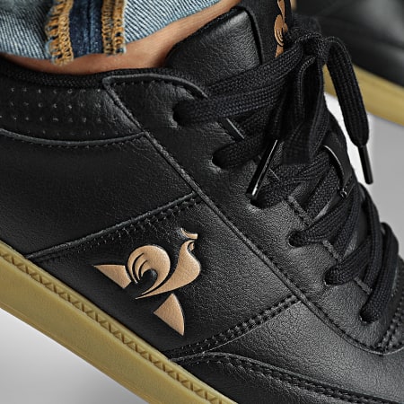 Le Coq Sportif Baskets LCS Derby 2520533 Negro Goma Ryses