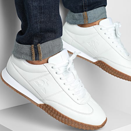 Le Coq Sportif - Veloce I Leather 2520625 Optical White Gum Sneakers