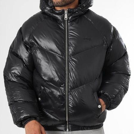 Schott NYC - Doudoune Capuche Collin 2 Noir