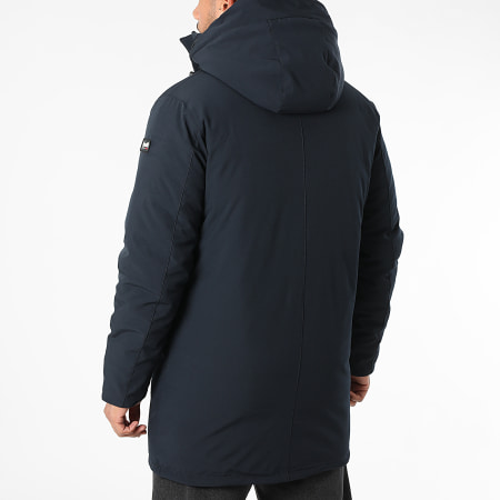 Schott NYC - Parka con capucha Eljin Azul marino