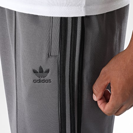 Adidas Originals - Pantalon Jogging A Bandes Baggy TP JY1421 Gris Anthracite