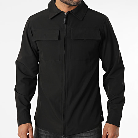 Classic Series - Chaqueta negra con cremallera Cola