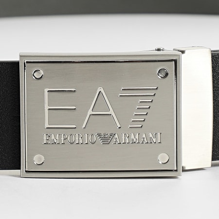 EA7 Emporio Armani - Cinturón reversible 7X000091-AF14319 Negro Gris