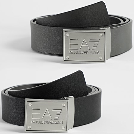 EA7 Emporio Armani - Ceinture Réversible 7X000091-AF14319 Noir Gris