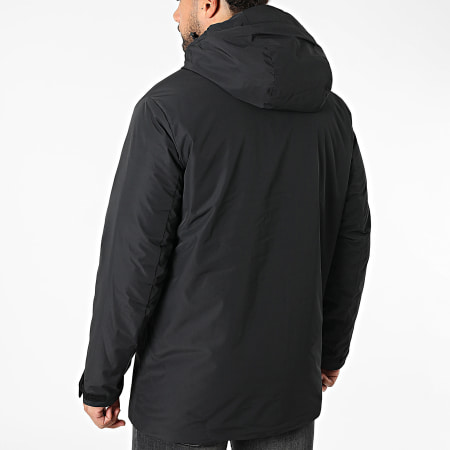 Jack And Jones - Parka Capuche Imperméable Brandon Noir