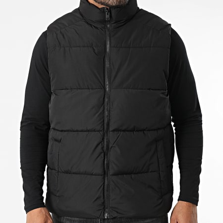 Jack And Jones - Abrigo sin mangas Maze Negro