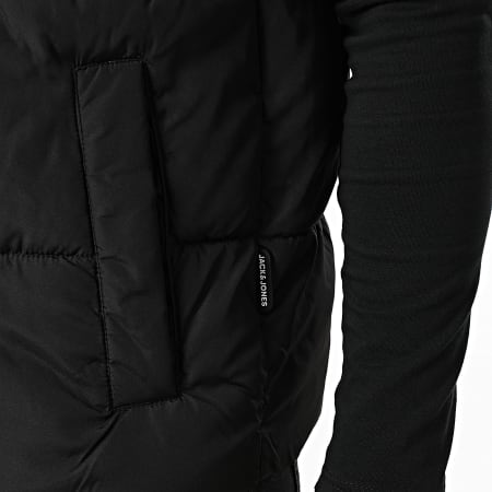 Jack And Jones - Abrigo sin mangas Maze Negro