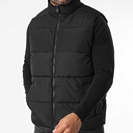 Jack And Jones - Abrigo sin mangas Maze Negro