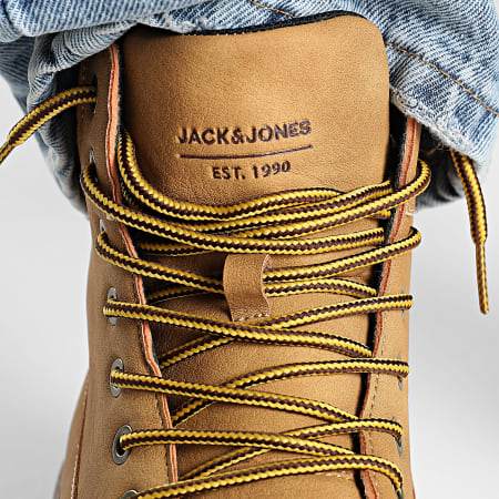 JACK & JONES JFWFinius nubuck veterboots oker