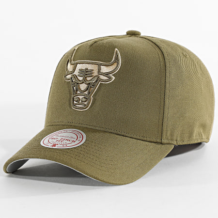 Mitchell and Ness - Casquette NBA Fashion Basic Pro Chicago Bulls HP12962 Vert Kaki