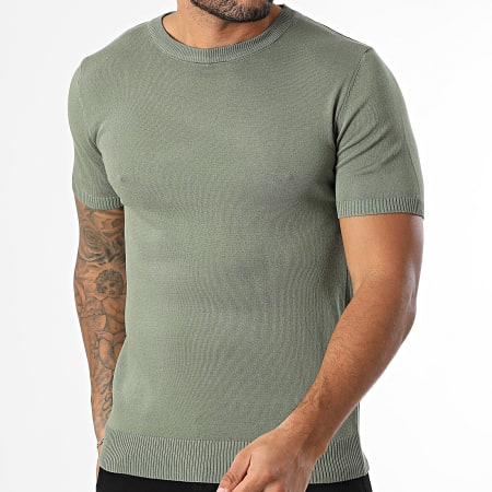 MTX - Tee Shirt Maille Fine 006 Vert Kaki