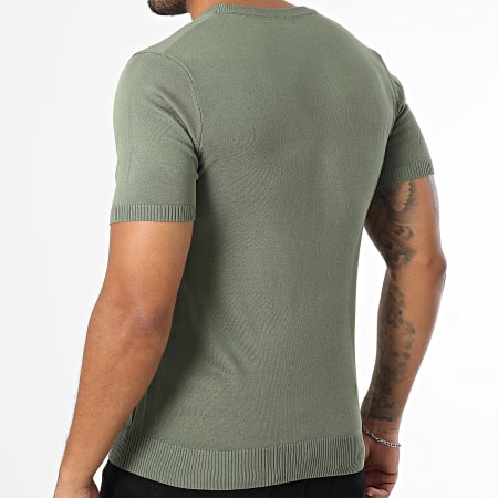 MTX - Tee Shirt Maille Fine 006 Vert Kaki