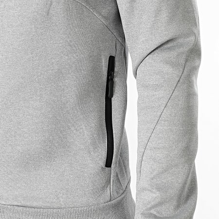 MTX - Ensemble Sweat Capuche Zippé Et Pantalon Jogging 231 Gris Chiné