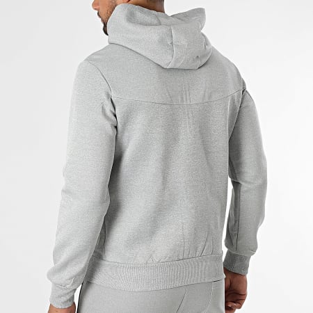 MTX - Ensemble Sweat Capuche Zippé Et Pantalon Jogging 231 Gris Chiné