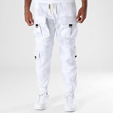 MTX - Pantalon Cargo 075 Gris Clair