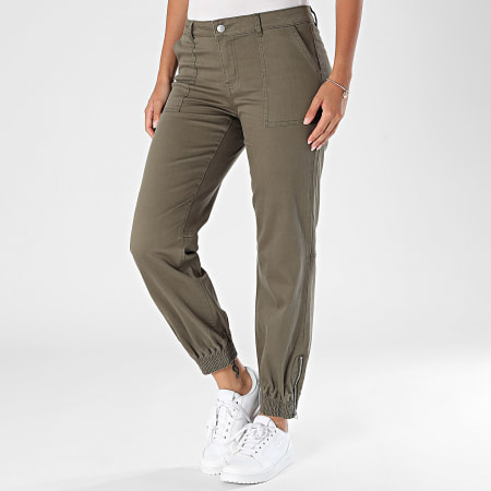 Only - Pantalón de chándal Malea para mujer Verde caqui