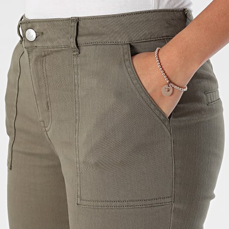 Only - Pantalón de chándal Malea para mujer Verde caqui