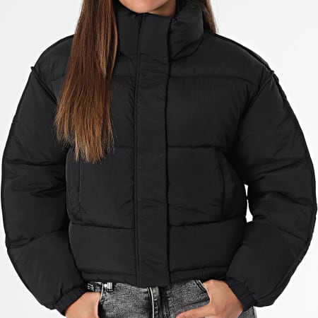 Only - Chaqueta de pluma Ellie Negro, Mujer