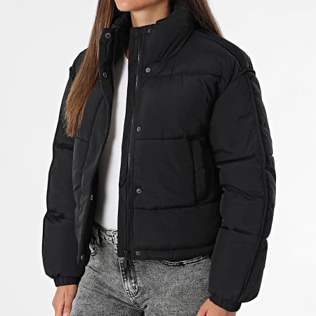 Only - Chaqueta de pluma Ellie Negro, Mujer